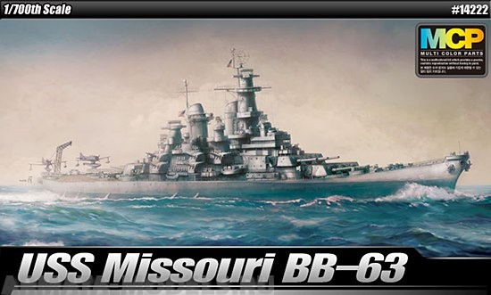 14222 Корабль  USS Missouri BB-63 Academy