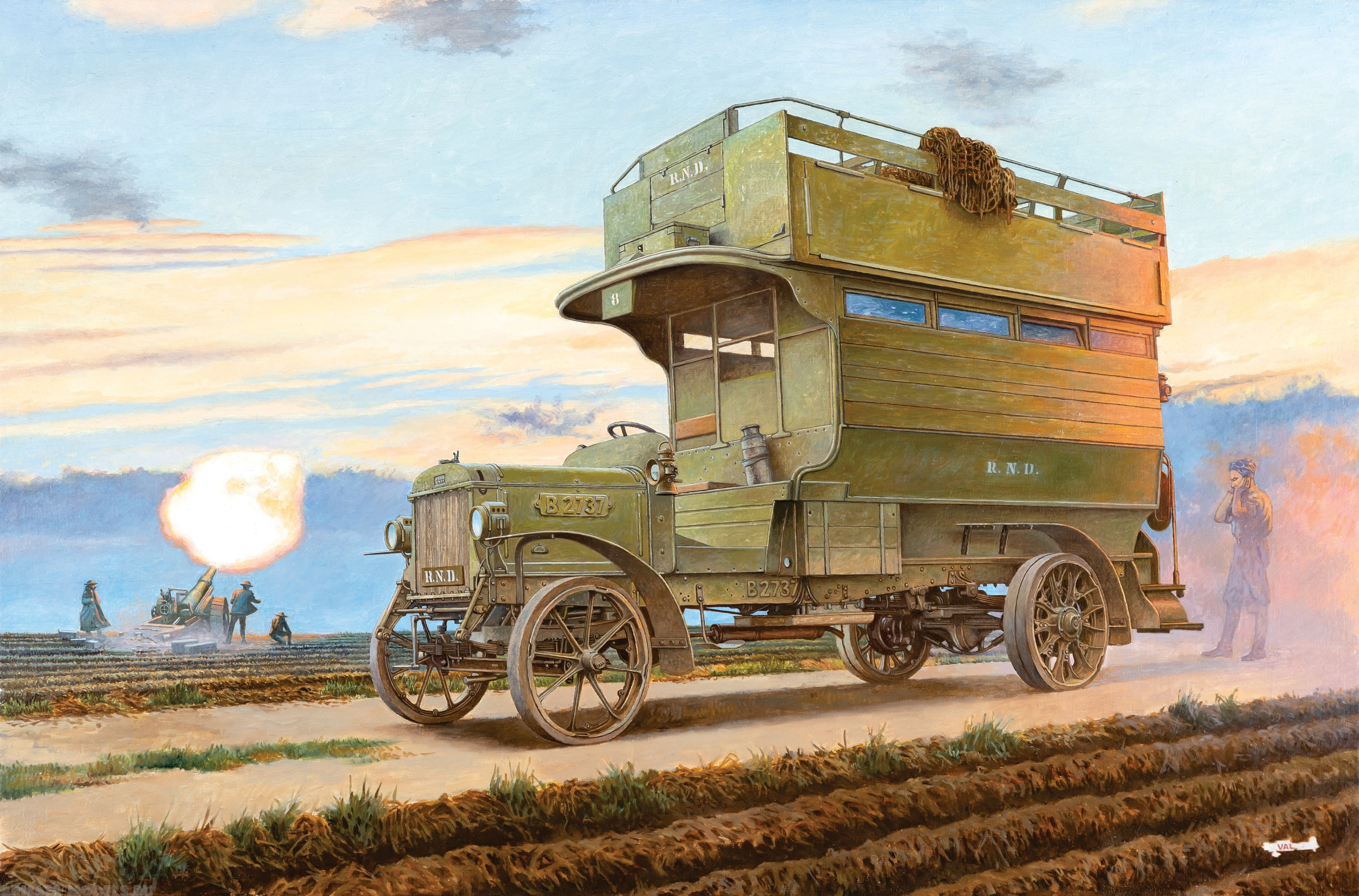 Rod732 Омнибус тип Б 'Ole Bill' Roden