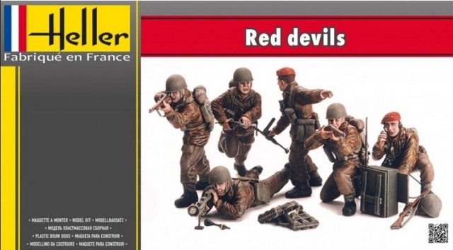 Набор фигурок 81222HL Солдаты RED DEVILS