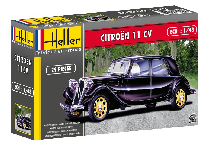 80159HL Автомобиль  11СV Ситроен (1:43)